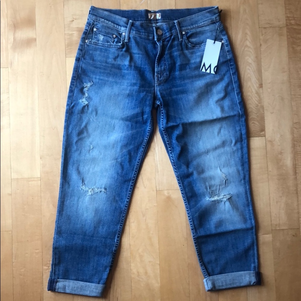 Women’s Mother Dropout size 26 cropped jeans